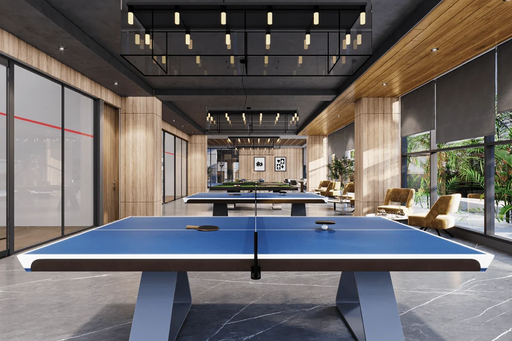 Exterior facade of a beautiful modern home